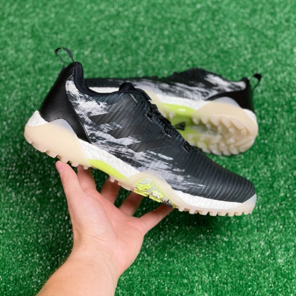 adidas Other - Adidas CodeChaos Low Mens Spikeless Golf Shoes Black GZ6010 NEW Multi Sz